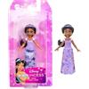 Mattel Disney Princess Jasmine Posable - Piccola bambola da collezione da 8,9 cm in abito viola lucido, ispirata al film Aladdin