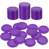 sourcing map 50 fiches da poker in plastica, mini chip da 22 mm | Contatori di apprendimento Conteggio Contatori Dischi Marcatori Token di gioco opachi per gioco Gioco Conteggio matematico