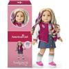 American Girl, Truly Me #110 - Bambola con occhi azzurri, capelli biondi ondulati, pelle chiara con lentiggini, per bambini dai 6 anni in su