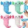 Booaee Axolotl - Set di 4 giocattoli da schiacciare | Axolotl Squeeze Toy, giocattolo antistress Axolotl Squishy Squeeze, giocattolo antistress per adulti
