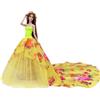 Codulu vestito per bambola da 11,5 pollici-abito lungo-F | 1 pz,abito da sera abito da principessa,bambola americana 30cm,bambola BJD 1/6,regalo per bambini
