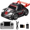 Generico Auto RC Drift 2.4GHz Veicoli Giocattolo con Fotocamera HD e Display | Piccoli Veicoli Giocattolo per Bambini Ragazzi Appartamento Soggiorno Camera da Letto Giardino Cortile Compleanno