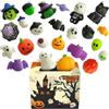 Duvcoywae Giocattoli Antistress Halloween Palline Antistress Giochi Calmante | 24 Pezzi Giocattoli Halloween Gadget per Feste, Regolazione Emotiva per Bambini