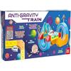 PRESTIGE & DELUXE Trenino Antigravità Elettrico 53 Pezzi con Batteria Ricaricabile USB, Pista Modulabile, Treno che Corre in Verticale e Capovolto, Gioco Creativo per Bambini