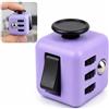 ZIVEX Fidget Cube - Giocattolo sensoriale viola a 6 facce - Gadget da scrivania portatile