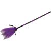 Ciao- Scopa da Strega per Travestimento (85cm, smontabile) con Tulle Bicolore, Viola/Nero