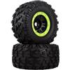 Generic Gomma 166mm Ruota Pneumatico Esagonal 2/4pc per Traxxas per E-Revo 1/8 1/10 | Aggiornamenti auto RC, pneumatici fuoristrada 166mm con esagono da 17 mm camion grandi dimensioni Ricambi
