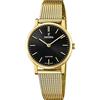 Festina Orologio da donna placcato in oro PVD con bracciale a maglie F20023/3