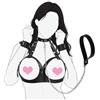 YangShion Kit Bondage Imbracatura Petto Manette Sexy Regolabili | Kit bondagerie per coppie perfetto per coppe da B a E Donna hard bdsmage con trazione a doppio strato per sicurezza