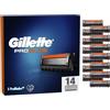 Gillette ProGlide - Lame per rasoio, 14 lame di ricambio per rasoio bagnato da uomo con 5 lame