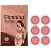 Générique 30 Berberine Patchs: patch corpo a base di erbe - equilibrio metabolico - ultra sottili e discreti - comode per donna e uomo (rosa)