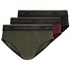 Jack & Jones Jacadrian Solid Briefs 3-Pack Jacadrian Solid Briefs - Confezione da 3 Slip Uomo (Pacco da 3)