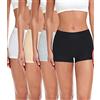 wirarpa Mutande Boxer Donna Culotte a Pantaloncino Cotone Shorts Intimo con Cavallo Cotone Pacco da 4