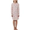Schiesser Schiesser Mädchen Nachthemd Langarm - 100% Baumwolle - Größe 98 bis 176 Maglia Lunga da Notte Bambine e Ragazze (Pacco da 1)