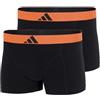 adidas Trunk da Uomo (Confezione da 2) - Body in Cotone Active Flex - Boxer