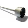 LED LEDS Fresa a Tazza mm 65 CAROTATRICE CON ASTA SDS PLUS 650 MM