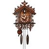PIAOPIAO Orologio Cuculo Retro Della Foresta Nera, Decorazione Artistica Fai da Te per Arredamento Casa