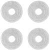 FRTmvg Kit di pezzi di ricambio per robot aspirapolvere JONR P20 Pro, include spazzola principale, spazzole laterali, panni per mocio, filtri HEPA e sacchetti per la polvere, set di accessori compatibili OEM