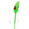 HXSCOO Ornamenti di fiori in vetro di Murano a stelo lungo colorato Matrimonio San Valentino Festa di festa Regali romantici for la decorazione di vasi domestici ( Color : Multi-colored , Size : About 15cm-1