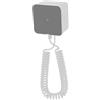 Qzdtue di controllo Emote, supporto per telecomando magnetico Caddy di controllo | Organizzatore magnetico con stringa a scomparsa per le sale conferenze a domicilio