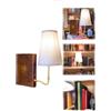 UDXFYS Lampada letteraria classica, lampada da scaffale con design a libro d'epoca, elegante lampada da tavolo vintage con paralume in lino, lampada decorativa unica per l'ufficio, la biblioteca e lo studio