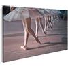 islandburner Quadro su tela Ballerina Tutu bianco Danza sincronizzata Ripetizione sul palco GDSQ Quadri Stampe Immagini Murale Decorazione da parete
