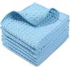 HIKPACKER 6x Panni in Microfibra Ultra Assorbenti & Bordi Rinforzati 30x30 cm | Panno in Microfibra Lavabile a 60°C Senza Pelucchi Strofinacci Cucina Multiuso Senza Graffi Ideale per Casa, Vetri