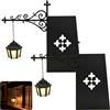 Dongcill 2 lampade da libreria vintage, lampada libro senza fili stile lanterna | Lampada da libreria retrò, luce decorativa, idea regalo per gli amanti dei libri