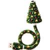 Generico Plug and Play HD USB Albero di Natale Proiettore Christmas Projector Light, Proiettore Notturno USB a Forma di Albero Natale, Light da Soffitto Interno, per la Decorazione Della Stanza