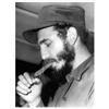 Posterlounge Fidel Castro Poster | 30 x 40 cm Nero e Bianco Quadri Decorazione per pareti