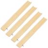 GARIOUANS Set di 4 cornici a ventaglio vergini, kit di riparazione per la fabbricazione di cornici e accessori per ventagli pieghevoli, fatti a mano, colore: beige