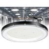 papasbox 800W LED lampada da soffitto per officina 6500K bianco freddo faretto da soffitto 80000lm | IP65 impermeabile UFO illuminazione per capannoni faretto lampada industriale