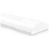 HOFTRONIC - 2x Plafoniera LED Lineare da Soffitto 120 CM - 40W 4800 Lumen (120lm/W) - 6400 K luce bianca fredda - Lampada Rettangolare - IP20 per Parete, Garage, Negozio - Tubo LED
