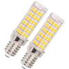 ZSZT Lampadina cappa cucina LED E14 7W Equivalenti a 50W Bianco Caldo 3000K AC220-240V compatte nelle dimensioni, Pacco da 2