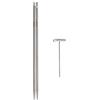 ChiaoGoo TWIST Lace Punte Ferri Circolari 8 cm 1,50 mm Argento CG7503