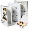 ENUTROF Libri Decorativi Arredamento Finti Decorativi Design Finto Libro | 3Pz Decorativo Falsi Decorative Books per la Decorazione Domestica Libreria Tavolino da caffè Scaffali (Colore: C)
