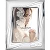 VALENTI & CO. Valenti&Co - Cornice Portafoto in Argento cm 18x24. Ideale Come Regalo per Matrimonio o per la Mamma e papà.