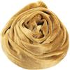PATIKIL Copertura per catena per lampadari, in velluto da 1,5 m, copertura decorativa per cavi oscillanti, con gancio e anello, colore oro
