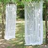 Blanc Mariclo - Tenda Orgoglio bianca 150 x 290 cm con passanti