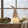 com-four® Gnomo di Natale Premium con luce LED come decorazione natalizia | Gnomo scandinavo con luce calda - Gnomo illuminato [la selezione varia]