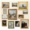 97 Decor Moody Gallery - Decorazione da parete vintage, decorazione antica francese, paesaggio vintage, poster antichi per casa e camera da letto (20 x 25 cm, senza cornice)