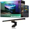 Govee Monitor Light Bar, Retroilluminazione RGBIC, per Monitor 0,3-16 cm | Schermi piatti/curvi 22-34, Touch a 5 Pulsanti, Rilevamento Presenza, 90+ Effetti Luce Dinamici, Controllo Intelligente