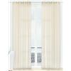 GD Tenda leggera ed elegante - Effetto lino in tinta unita e semi oscurante, adatta per soggiorno, camera da letto, cameretta, balcone e interni, pannello di 140 * 280 cm con 8 occhielli. (Beige)