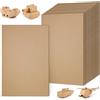 Zuxbolf 25 Fogli di Cartone Ondulato Spesso 2.6 mm,Cartoncino Ondulato da A4,Cartone Rettangolare per Bricolage, Cartoncino, Fogli per Pittura, Modellazione