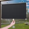 KOKANIGODVA 45X125CM Tenda Oscurante Con Ventose Tenda Avvolgibile da Interno Portatile Retrattile Protezione Solare Persiane Privacy Termiche Isolantee Protezione UV,Senza Foratura