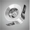 TEKHOME 5 Pezzi,Faretti LED da Incasso 1W, Foro Ø32 mm, 80 lm, Luce 3000K/4000K/6500K o Rosso/Verde/Blu, Fascio 30°, AC 110-240V, Corpo in Alluminio, Modello P-31