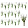 Minxulan 20 Piante Finte Esterno 30cm UV Resistenti Come Vere | Erba artificiale per balcone giardino e fioriera. Perfette per interni