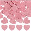 PATIKIL 60Pz Adesivi In Schiuma A Forma Di Cuore 1x1 Con Glitter Rosa | Adesivi Autoadesivi In Schiuma EVA, Per Scrapbooking Carte Decorazioni, Per La Casa, Fai Da Te