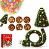 Generico Plug and Play HD USB Christmas Tree Projector with 6 Festive Scenes | Christmas Ceiling Projector, Plug-In Flexible Tree Lamp for Bedroom, Ceiling and Holiday Decor