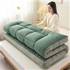 Generic Materasso Tatami Pieghevole Materasso Futon Giapponese da Pavimento Matrimoniale/Singolo/Una Piazz A Mezza Tatami Mat Trapuntato Portatile Materassi,Verde,150x200cm